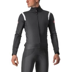 Giacca Castelli Alpha RoS 2 Rosso Corsa GORE-TEX INFINIUM™ Nero Chiaro Bianco