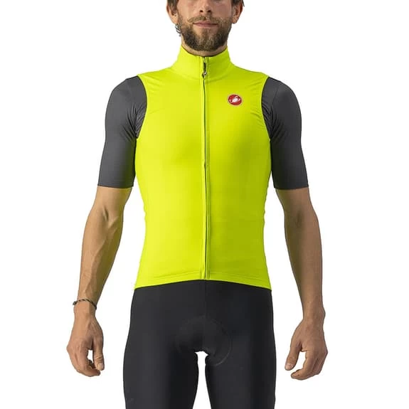 Gilet Castelli Pro Thermal Rosso Corsa Verde Lime Elettrico 3 Gilet Castelli Pro Thermal Rosso Corsa Verde Lime Elettrico