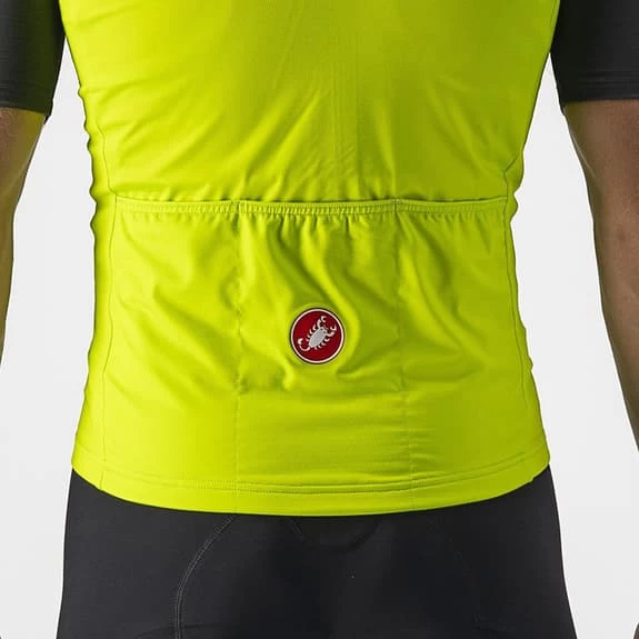 Gilet Castelli Pro Thermal Rosso Corsa Verde Lime Elettrico 5 Gilet Castelli Pro Thermal Rosso Corsa Verde Lime Elettrico - immagine 3