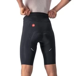 Pantaloncini Castelli Free Aero Rosso Corsa Nero -Negozio Di Biciclette ca 4522001 010 004