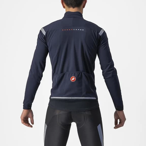 Giacca Castelli Perfetto RoS 2 Rosso Corsa GORE-TEX INFINIUM™ Blu Scuro 4 Giacca Castelli Perfetto RoS 2 Rosso Corsa GORE-TEX INFINIUM™ Blu Scuro - immagine 2