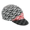 Cappellino Cinelli Columbus Cento Nero Bianco Rosso -Negozio Di Biciclette ci 100cap 001
