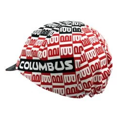 Cappellino Cinelli Columbus Cento Nero Bianco Rosso -Negozio Di Biciclette ci 100cap 004