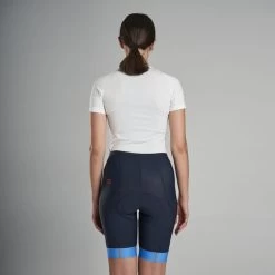 Pantaloncini Finisseur Core Blu Donna -Negozio Di Biciclette fns c059ss2004 04 011