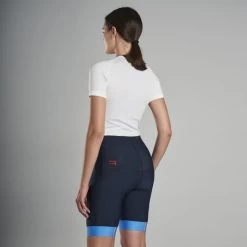 Pantaloncini Finisseur Core Blu Donna -Negozio Di Biciclette fns c059ss2004 04 012