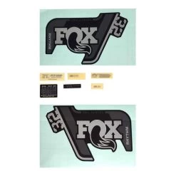 Adesivi Fox Racing Shox 32 Rhythm 2021 Grigio