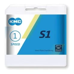 Catena KMC S1 1/2x1/8 1V 112 Maglie Marrone