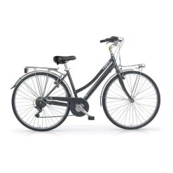 Bicicletta Urbana MBM Central 28" 6V Grigio Titanio Donna