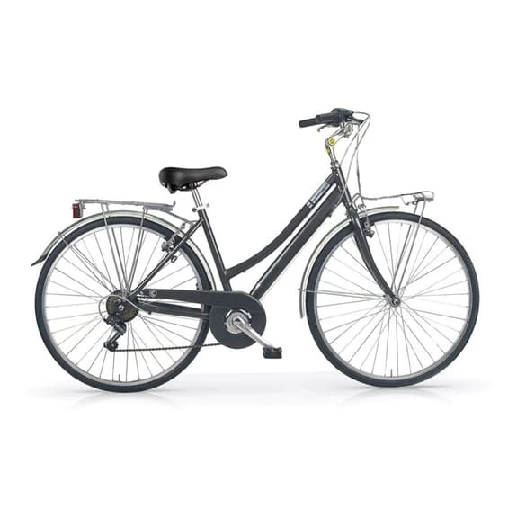 Bicicletta Urbana MBM Central 28" 6V Grigio Titanio Donna 3 Bicicletta Urbana MBM Central 28" 6V Grigio Titanio Donna