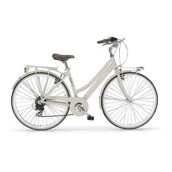 Bicicletta Urbana MBM Boulevard 6V Crema Donna