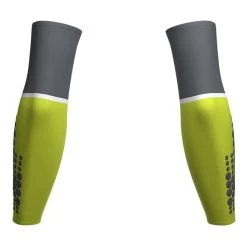 Manicotti Compressport ArmForce Ultralight Verde Lime Grigio -Negozio Di Biciclette po su00008b 607 005