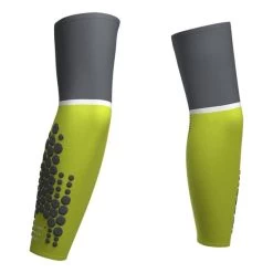 Manicotti Compressport ArmForce Ultralight Verde Lime Grigio -Negozio Di Biciclette po su00008b 607 006