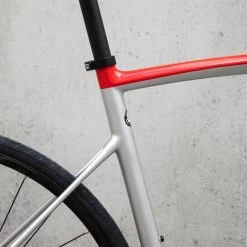 Bicicletta Corsa Ridley Fenix SL Disc Shimano 105 Mix Rosso Argento -Negozio Di Biciclette rid sbifsdrid536 c 006