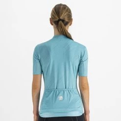 Maglia Sportful Flare Manica Corta Azzurro Donna -Negozio Di Biciclette sf 1121056 462 002