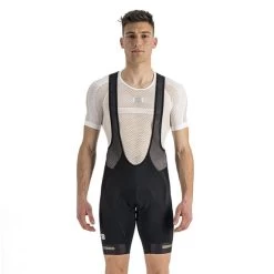 Salopette Sportful BodyFit Pro Neo Nero Verde Oliva