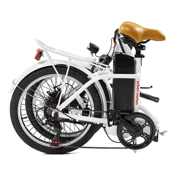 Bicicletta Elettrica Pieghevole Urban Motion 20" 36V 10AH Bianco 4 Bicicletta Elettrica Pieghevole Urban Motion 20" 36V 10AH Bianco - immagine 2