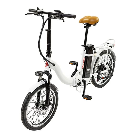 Bicicletta Elettrica Pieghevole Urban Motion 20" 36V 10AH Bianco 5 Bicicletta Elettrica Pieghevole Urban Motion 20" 36V 10AH Bianco - immagine 3