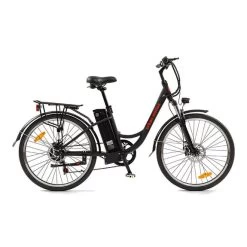 Bicicletta Elettrica Urban Motion Touring AL 26" 36V 10AH Nero