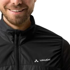 Gilet A Vento Vaude Matera Air Nero Intenso -Negozio Di Biciclette vu 43136 010 005