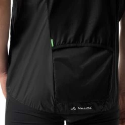 Gilet A Vento Vaude Matera Air Nero Intenso -Negozio Di Biciclette vu 43136 010 006