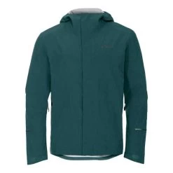 Giacca Sottile Impermeabile Vaude Yaras II Verde Azzurrino