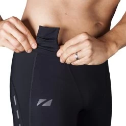 Calzamaglia Zone3 Compression Tight Nero Grigio Scuro -Negozio Di Biciclette z3 co18mtig112 004